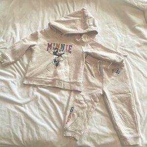 Gap Disney Minnie Mouse Sweat Suit 18-24 Months Girls